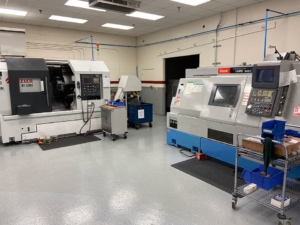 Live axis lathes