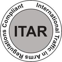 International Traffic Arms Regulations Compliant logo